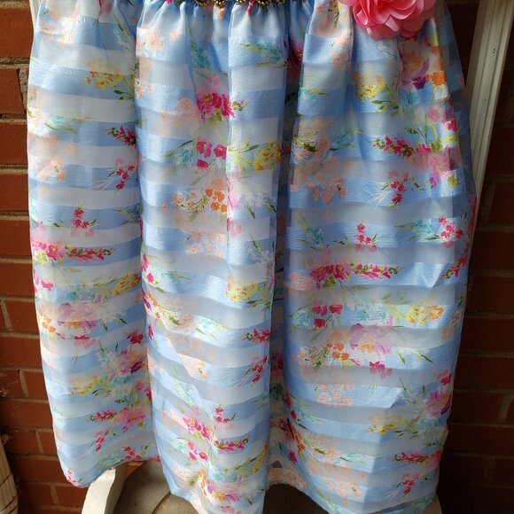 BNWT Bonnie Jean Big Girls Sleeveless Fit + Flare Premium Dress (16) - Picture 10 of 10